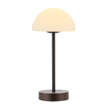 Xavier 12.5" Modern Minimalist Iron Rechargeable Integrated LED Table Lamp - JONATHAN Y